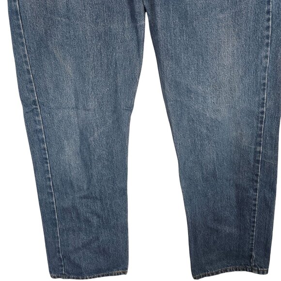 Levis 505 Regular Fit Mens‎ Jeans W38 L30 Medium Wash Denim Straight Leg - Picture 7 of 7